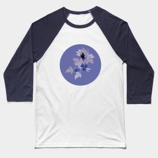 Purple Fairy Blueberry Baseball T-Shirt